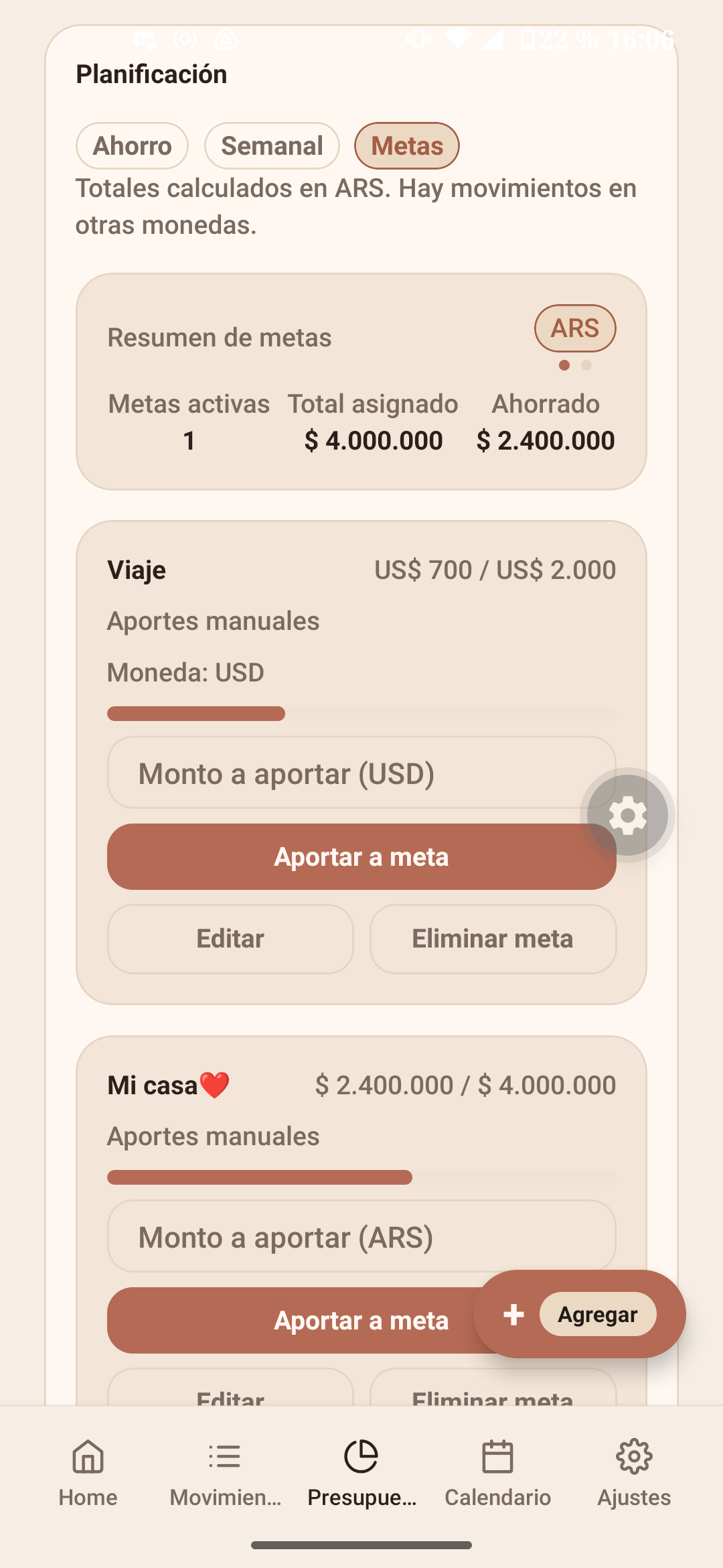 Metas